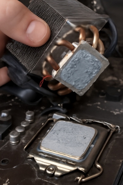 Clean Off Thermal Paste Before Fan Removal