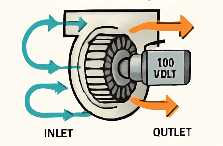 High Speed Blower 110V