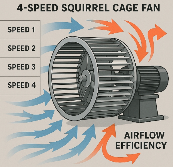 Multi Speed Blower Fan