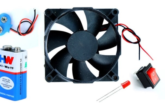 How To Connect A Computer Fan To A Battery Pack