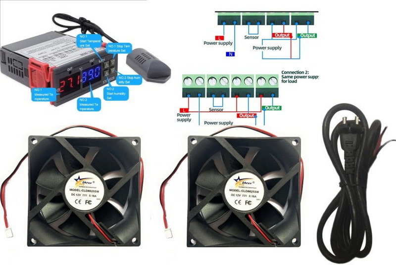 How To Control 12v Dc Fan Speed?