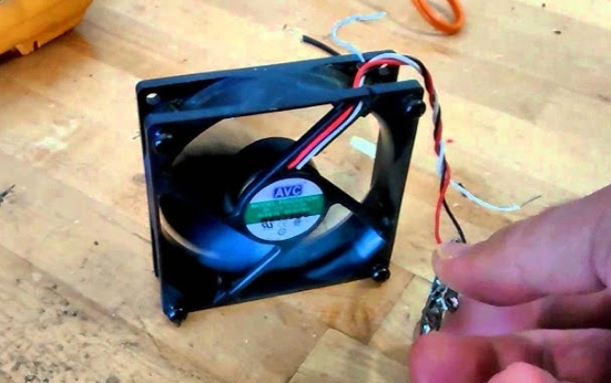 How To Connect A Computer Fan To A Battery