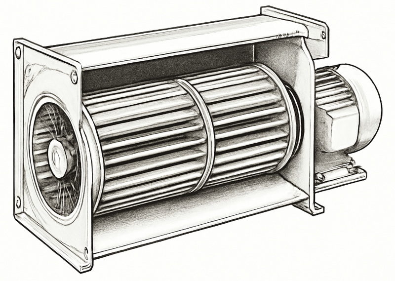 How Efficient Is A 465 CFM Squirrel Cage Fan?