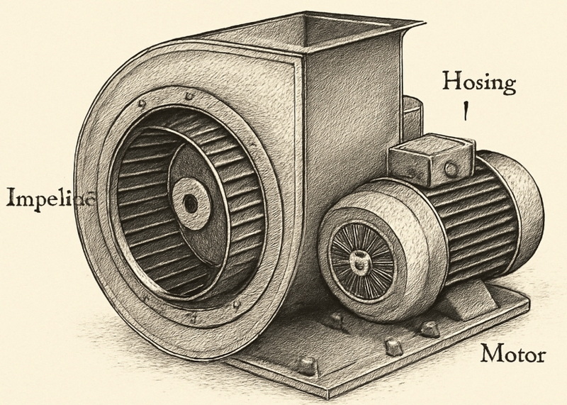 HVAC Blower Wheel