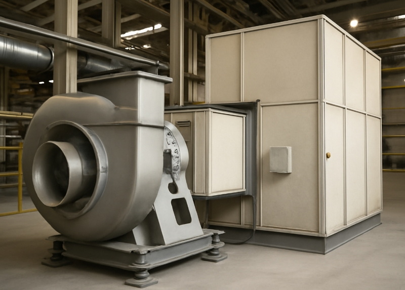 Noise Reduction For Factory Fans