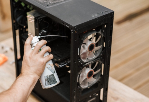How To Get Dust Out of Computer Fan