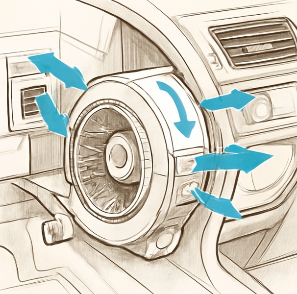 China Vehicle Cooling Fan