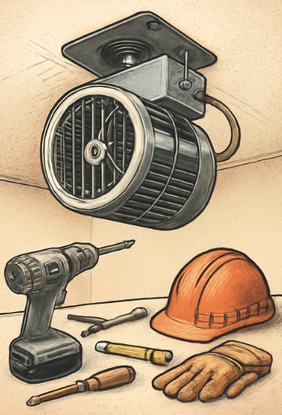 Low Cost HVAC Fan