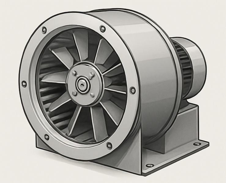 Small HVAC Blower