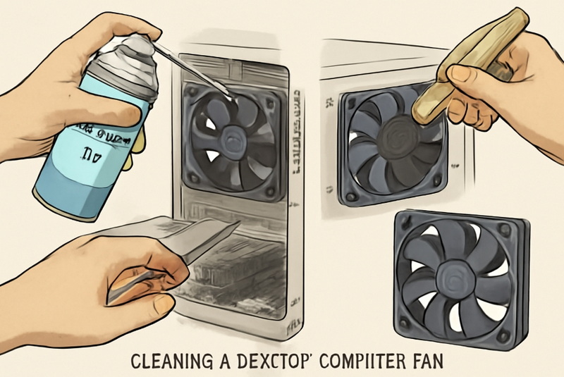 How To Clean Computer Fan?