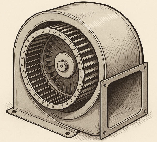 Used Squirrel Cage Fans