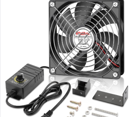 Is A Quiet 001V Muffin Fan Suitable for Cabinet Ventilation