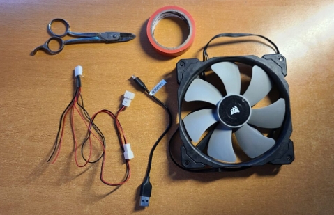 How To Connect Case Fan To USB