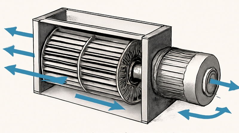 Industrial Cross Flow Fan