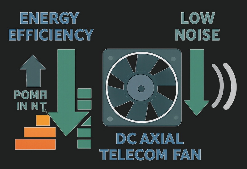 Why Are Chinese DC Axial Telecom Fans Popular in Data Centers?