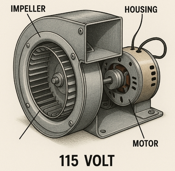 115V Centrifugal Fan