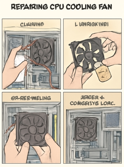 Clean And Repair CPU Cooler