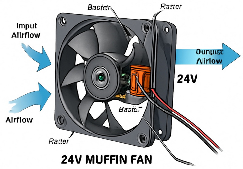 Are 24V Muffin Fans Suitable for Continuous Operation?